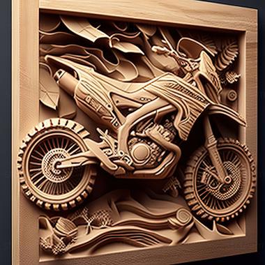 3D модель Ямаха WR450F (STL)